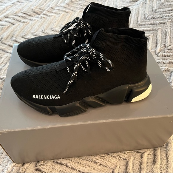 Balenciaga Speed Lace Up Trainers - Picture 4 of 16
